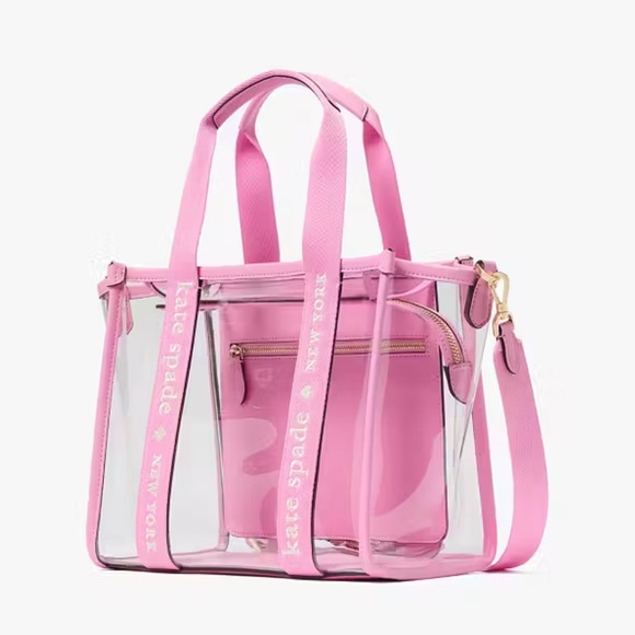 Kate Spade Kip clear tote pink - Picture 3 of 8